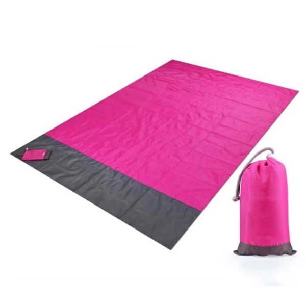 Portable Waterproof Picnic Mat Beach Mat Pocket Blanket - Image 8