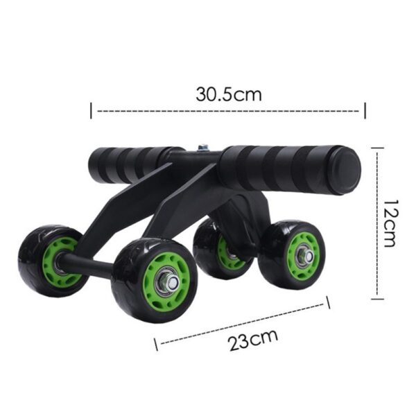 Four-wheeled Abdominal Roller Home Exercise Abdominal Muscle Fitness Equipment - Image 5