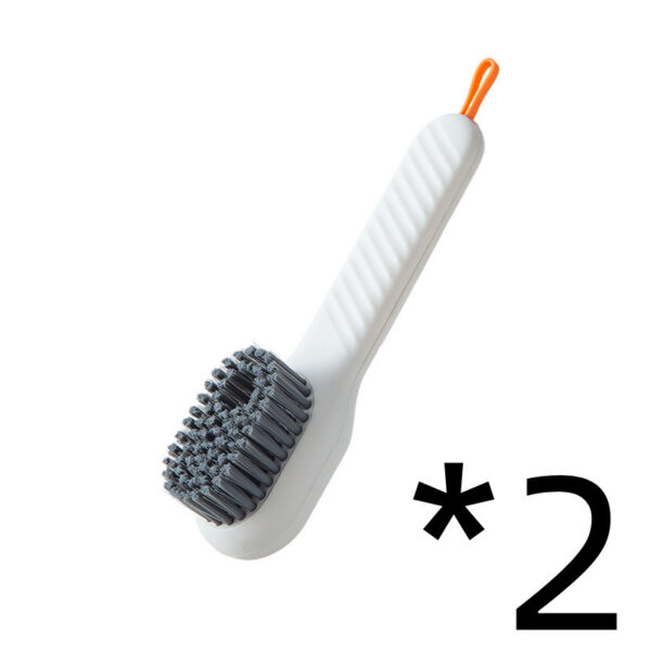 Multifunctional Soft-bristled Shoe Brush Long Handle Brush Automatic Liquid Adding Shoe Clothing Board Brush Cleaning Tool - Image 7