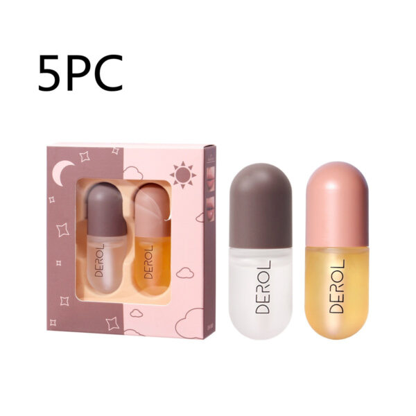 Day Night Instant Volume Lip Plumper Oil Clear Lasting Nourishing Repairing Reduce Lip Fine Line Care Lip Beauty Cosmetic - Image 10