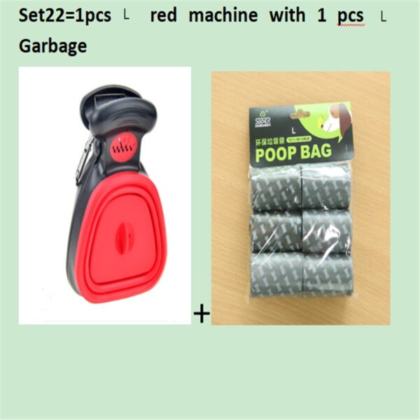 Dog Pet Travel Foldable Pooper Scooper With 1 Roll Decomposable bags Poop Scoop Clean Pick Up Excreta Cleaner Epacket Shipping - Image 5