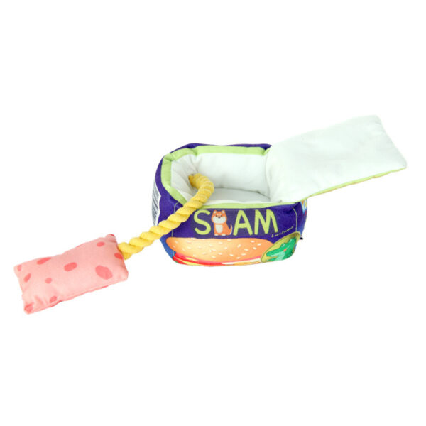 Luncheon Meat Bite Pet Toy Bite Resistant Puzzle Sounding And Anti-boring Artifact - Image 3