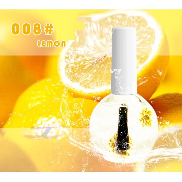 Nail Beauty Dried Flowers Nutrition Nail Treatment Oil Anti-agnail Nail Edge Moisturizing Nail Base Coat Natural Dried Flower Nutrient Solution - Image 3