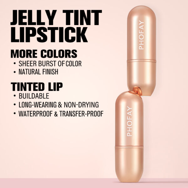 PHOFAY Moisturizing Jelly Warm Lipstick - Image 7