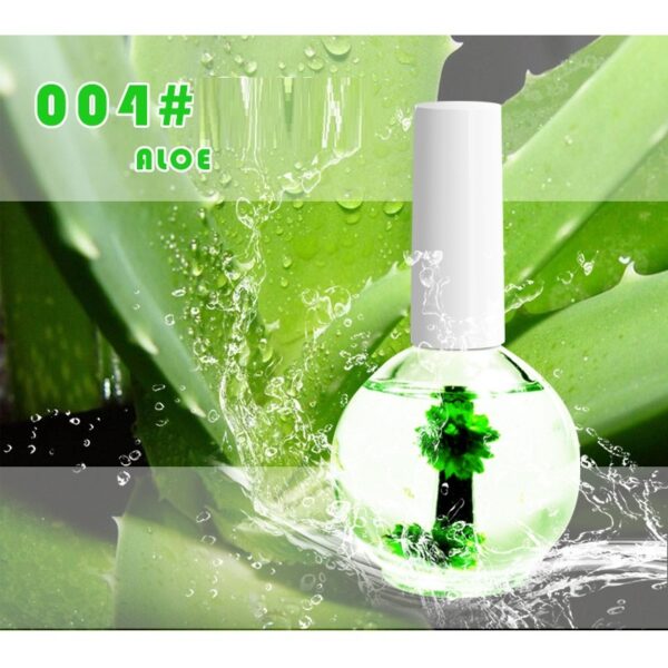 Nail Beauty Dried Flowers Nutrition Nail Treatment Oil Anti-agnail Nail Edge Moisturizing Nail Base Coat Natural Dried Flower Nutrient Solution - Image 7