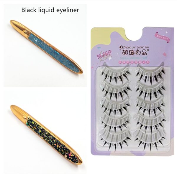 False Eyelashes Self-adhesive Eyeliner Multicolor - Image 2